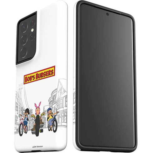 Bobs Burgers Bike Squad Galaxy S21 Ultra 5G Pro Case