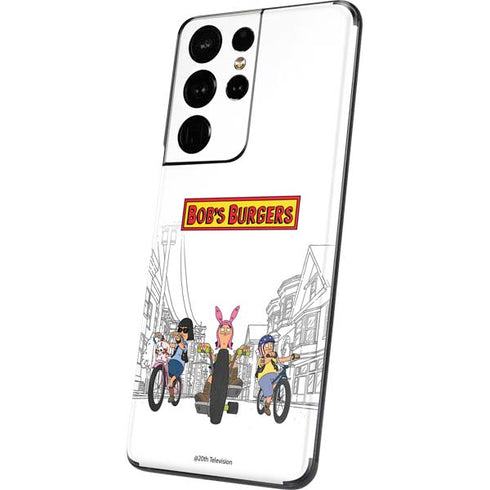 Bobs Burgers Bike Squad Galaxy S21 Ultra 5G Skin