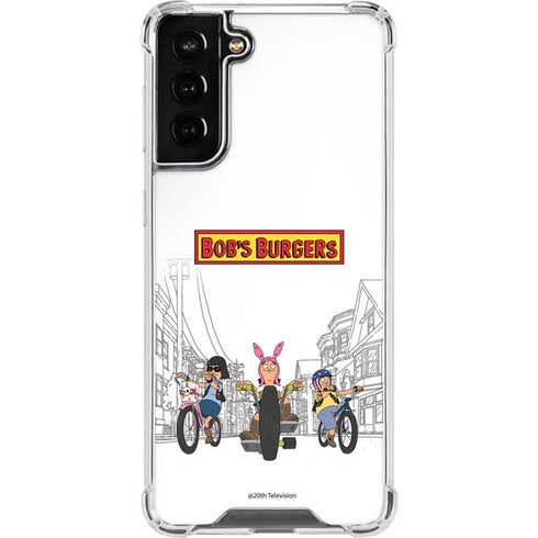 Bobs Burgers Bike Squad Galaxy S22 Plus Clear Case