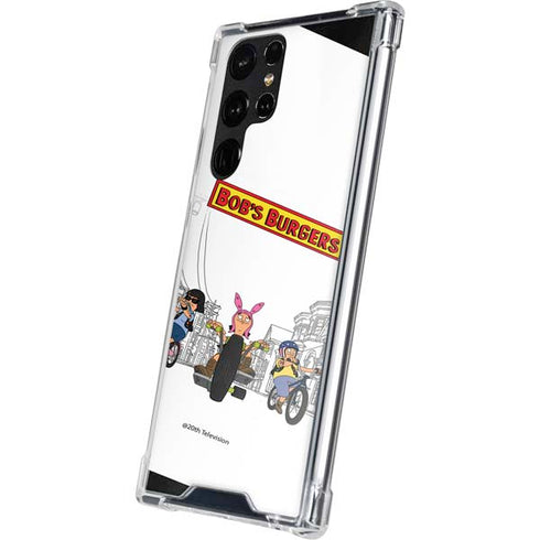 Bobs Burgers Bike Squad Galaxy S22 Ultra Clear Case