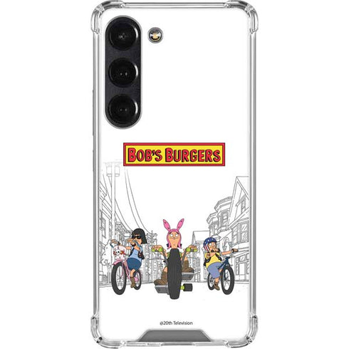 Bobs Burgers Bike Squad Galaxy S23 Clear Case