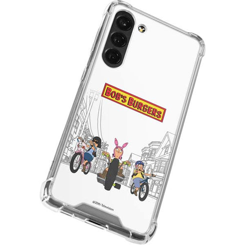 Bobs Burgers Bike Squad Galaxy S23 FE Clear Case