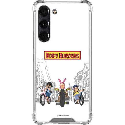 Bobs Burgers Bike Squad Galaxy S23 Plus Clear Case