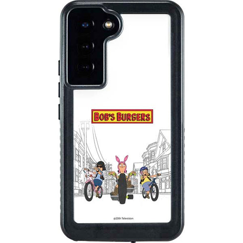 Bobs Burgers Bike Squad Galaxy S23 Plus Waterproof Case
