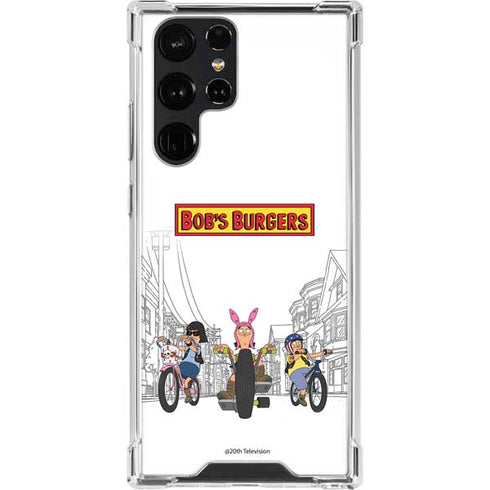 Bobs Burgers Bike Squad Galaxy S23 Ultra Clear Case