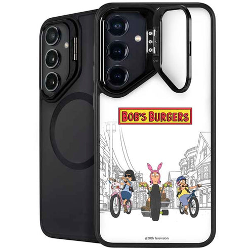 Bobs Burgers Bike Squad Galaxy S25 Kickstand Case
