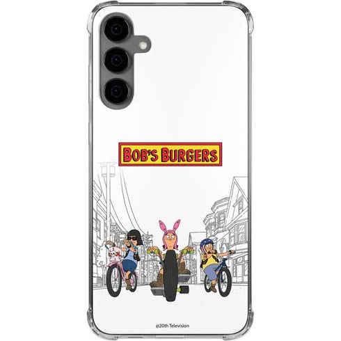 Bobs Burgers Bike Squad Galaxy S24 Plus Clear Case