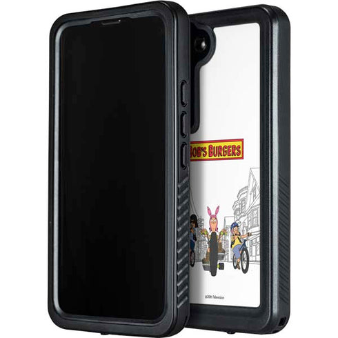 Bobs Burgers Bike Squad Galaxy S24 Plus Waterproof Case