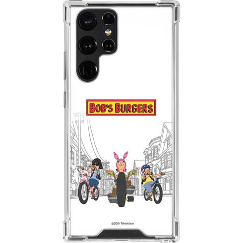Bobs Burgers Bike Squad Galaxy S24 Ultra Clear Case
