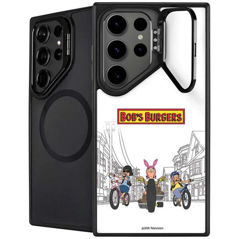 Bobs Burgers Bike Squad Galaxy S24 Ultra Kickstand Case