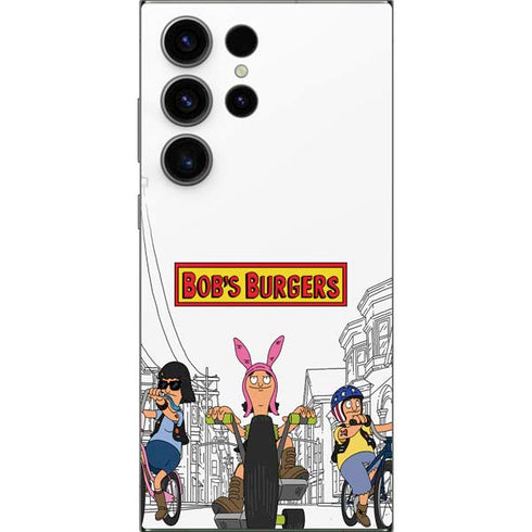 Bobs Burgers Bike Squad Galaxy S25 Ultra Skin