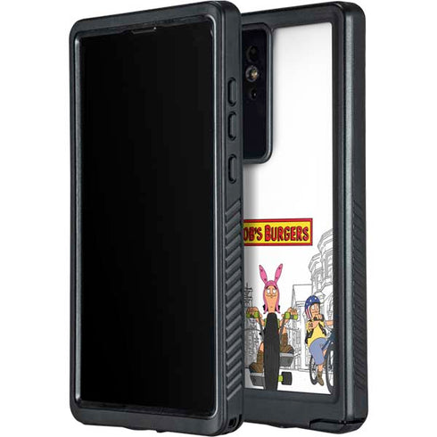 Bobs Burgers Bike Squad Galaxy S24 Ultra Waterproof Case