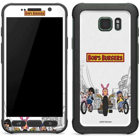 Bobs Burgers Bike Squad Galaxy S7 Active Skin