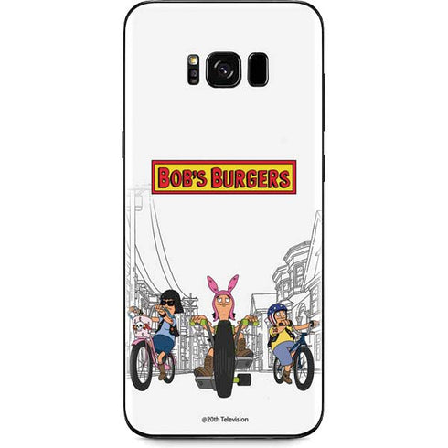 Bobs Burgers Bike Squad Galaxy S8 Plus Skin