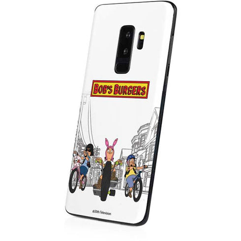 Bobs Burgers Bike Squad Galaxy S9 Plus Skin