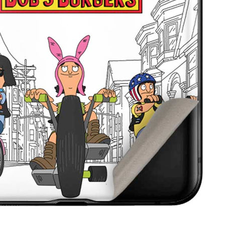 Bobs Burgers Bike Squad Galaxy Z Flip Skin