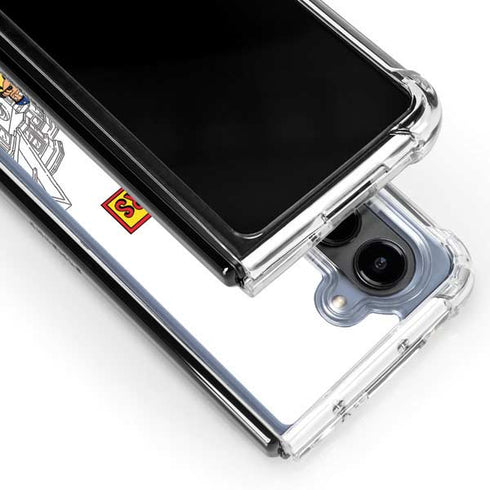 Bobs Burgers Bike Squad Galaxy Z Fold5 5G Clear Case