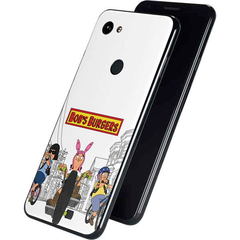 Bobs Burgers Bike Squad Google Pixel 3a XL Skin