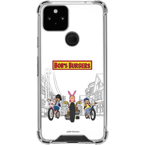 Bobs Burgers Bike Squad Google Pixel 5 Clear Case