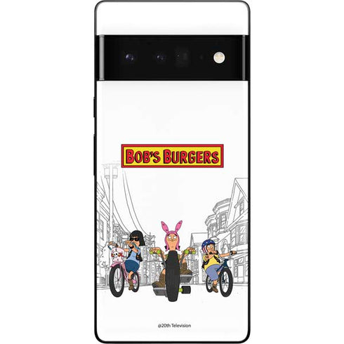 Bobs Burgers Bike Squad Google Pixel 6 Pro Skin