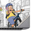 Bobs Burgers Bike Squad HP ZBook Fury 16 G10 Skin
