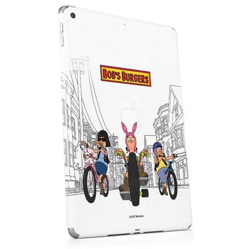Bobs Burgers Bike Squad Apple iPad Skin