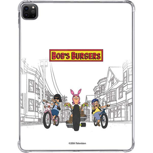 Bobs Burgers Bike Squad iPad Pro 11in (2024) Clear Case