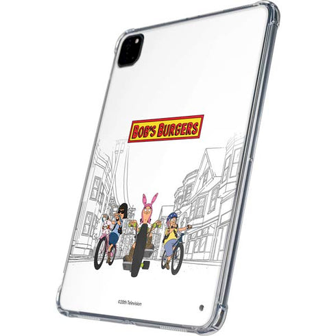 Bobs Burgers Bike Squad iPad Pro 11in (2024) Clear Case