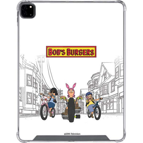 Bobs Burgers Bike Squad iPad Pro 12.9in (2020) Clear Case