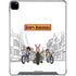 Bobs Burgers Bike Squad iPad Pro 12.9in (2020) Clear Case