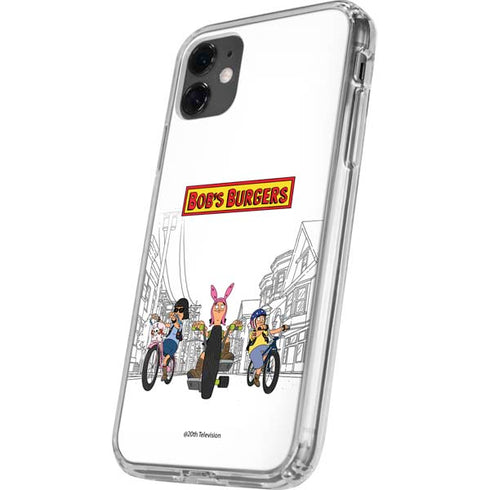 Bobs Burgers Bike Squad iPhone 11 Clear Case