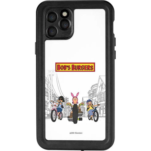 Bobs Burgers Bike Squad iPhone 11 Pro Waterproof Case