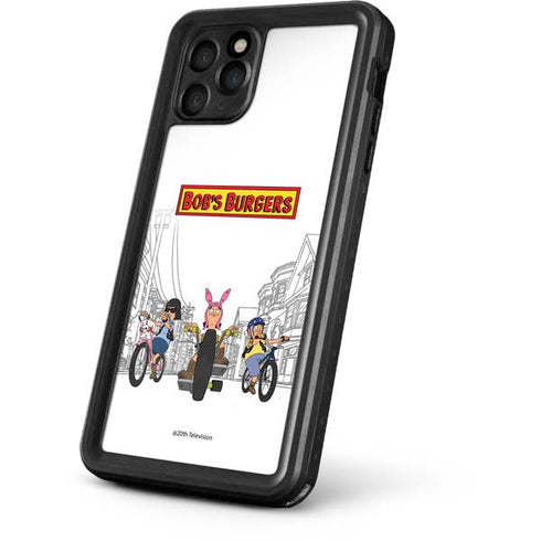 Bobs Burgers Bike Squad iPhone 11 Pro Waterproof Case