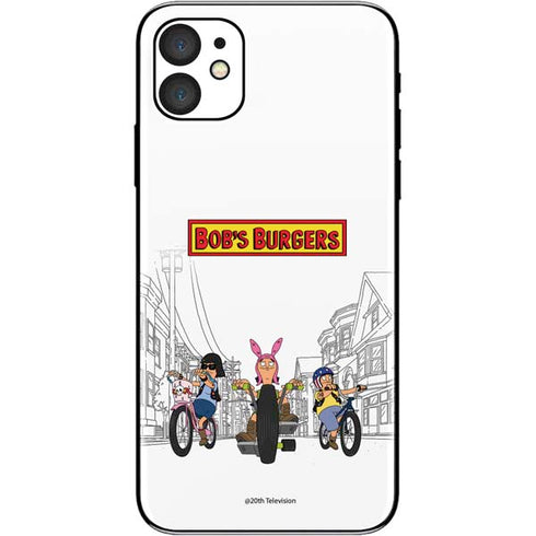 Bobs Burgers Bike Squad iPhone 11 Skin