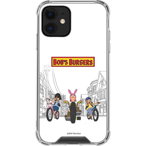 Bobs Burgers Bike Squad iPhone 12 Clear Case