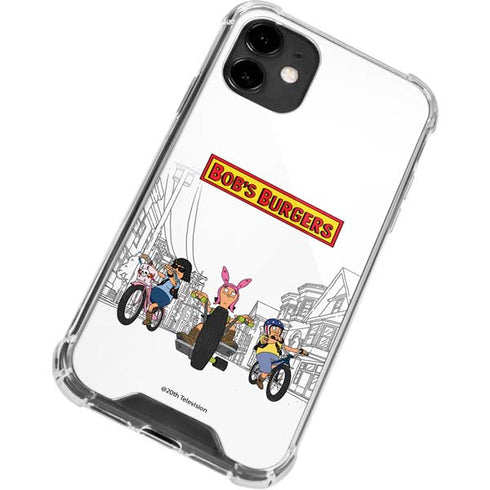 Bobs Burgers Bike Squad iPhone 12 Clear Case