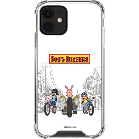 Bobs Burgers Bike Squad iPhone 12 Mini Clear Case