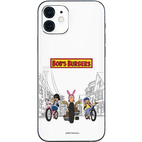 Bobs Burgers Bike Squad iPhone 12 Skin