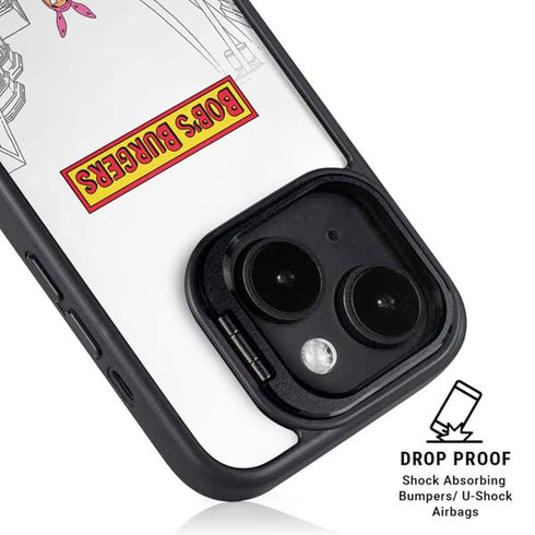 Bobs Burgers Bike Squad iPhone 13 Kickstand Case
