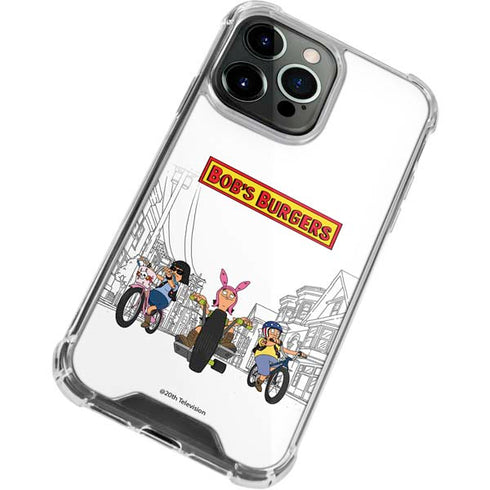 Bobs Burgers Bike Squad iPhone 13 Pro Max Clear Case