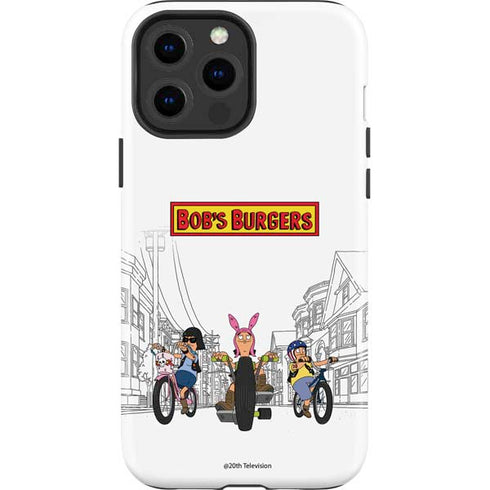 Bobs Burgers Bike Squad iPhone 13 Pro Max Impact Case