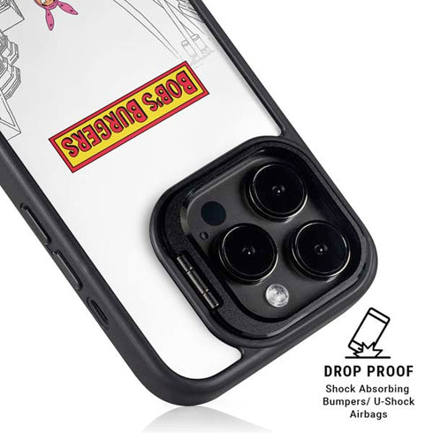Bobs Burgers Bike Squad iPhone 13 Pro Max Kickstand Case