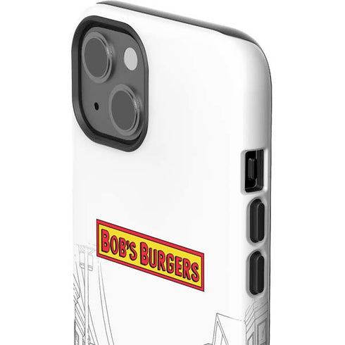 Bobs Burgers Bike Squad iPhone 14 Impact Case