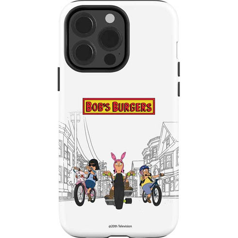 Bobs Burgers Bike Squad iPhone 14 Pro Impact Case