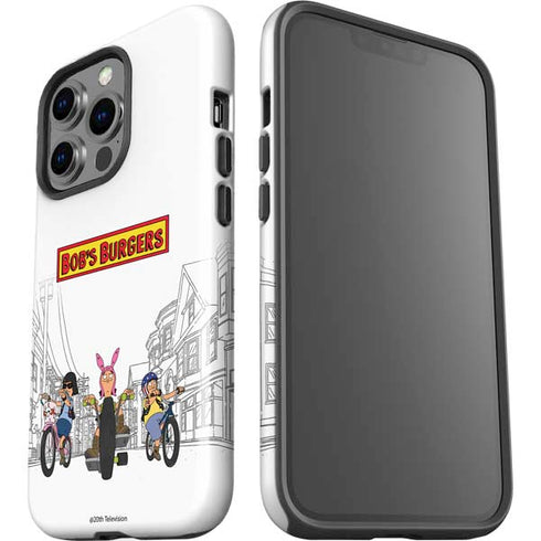 Bobs Burgers Bike Squad iPhone 14 Pro Impact Case