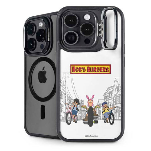 Bobs Burgers Bike Squad iPhone 14 Pro Max Kickstand Case
