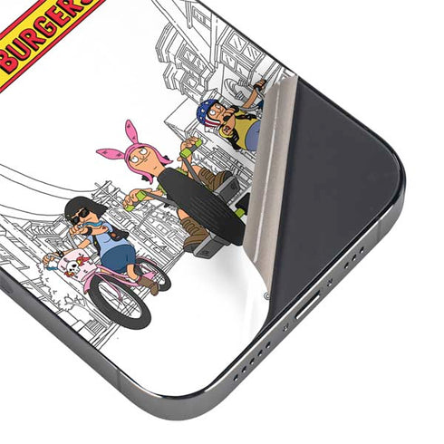 Bobs Burgers Bike Squad iPhone 14 Pro Max Skin
