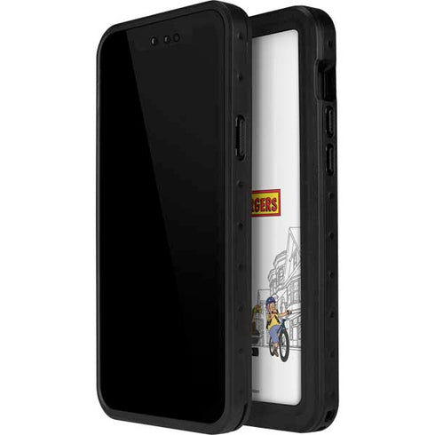Bobs Burgers Bike Squad iPhone 14 Pro Max Waterproof Case