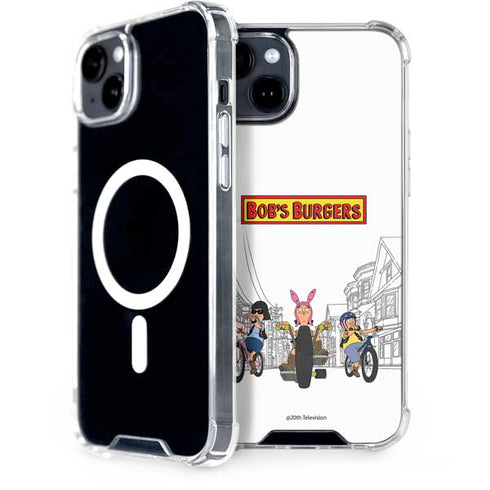 Bobs Burgers Bike Squad iPhone 15 MagSafe Case
