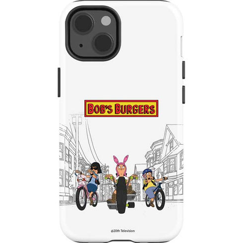Bobs Burgers Bike Squad iPhone 15 Plus Impact Case